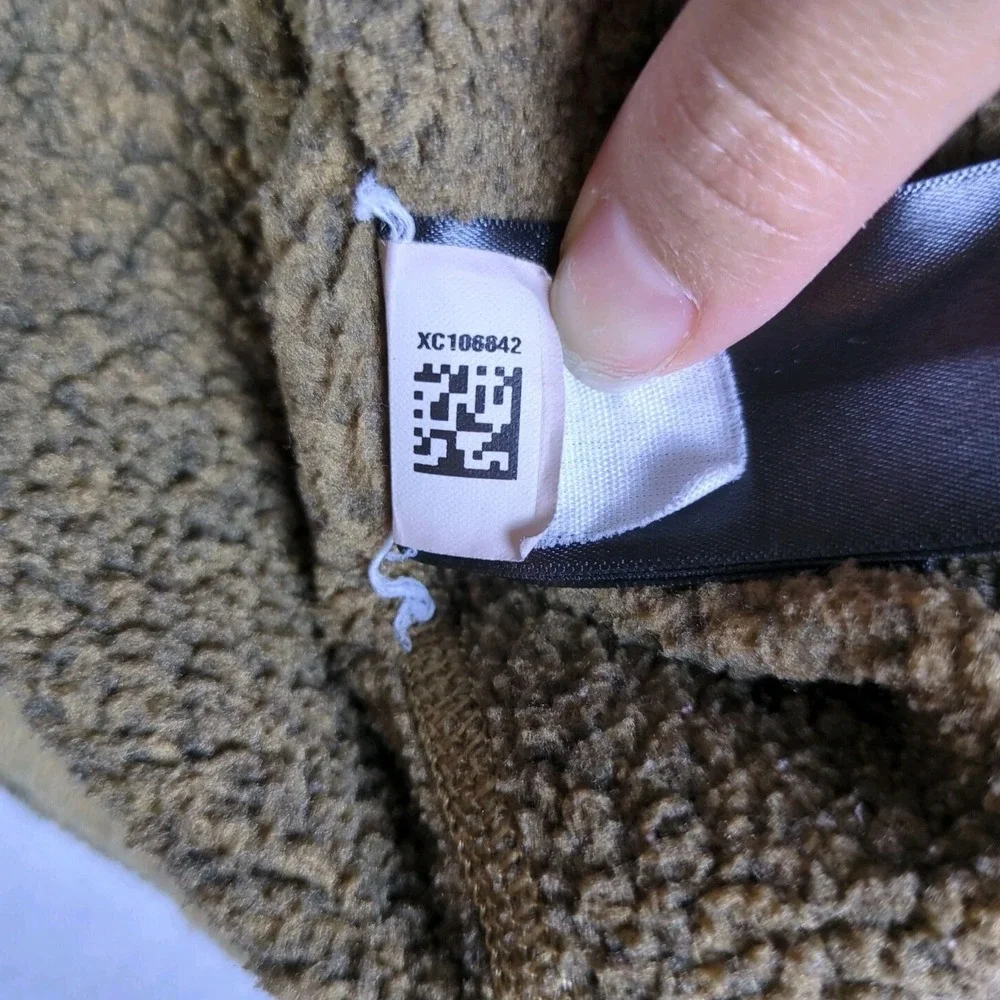 The North Face Gordon Lyons 1/4 Zip Jacket Mens Small Brown Pullover Sweater
